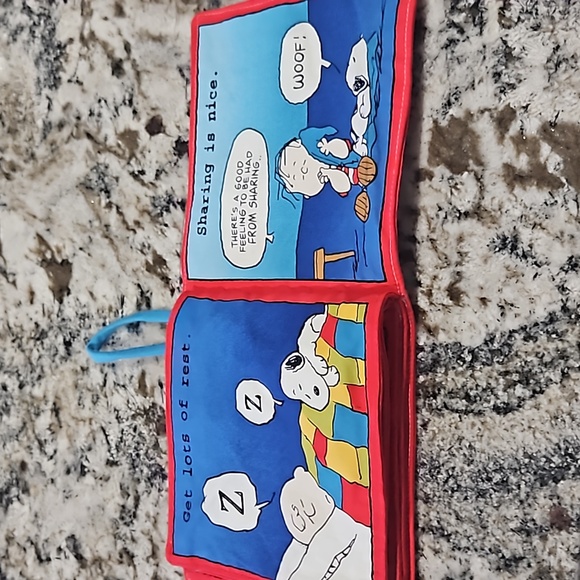 2/$10 Peanuts, hand-quilted book - Picture 4 of 6